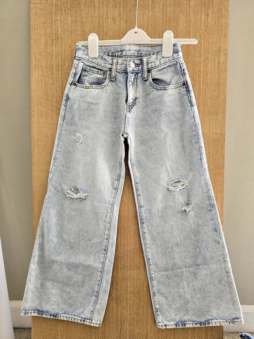 Old Navy High-Rise Super Baggy Wide-Leg Jeans Blue